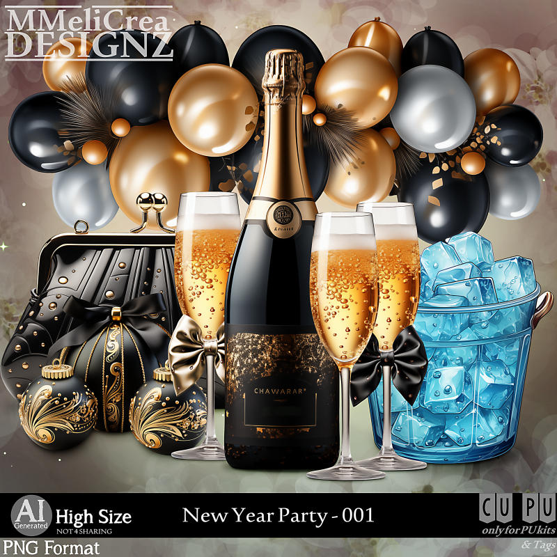 (image for) AI - New Year Party - CU001 (CU4PU/PNG)